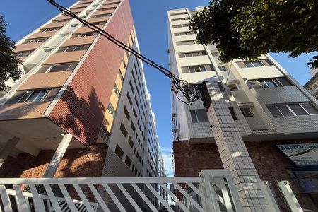 Fachada de kitnet/studio para alugar com 1 quarto, 28m² em Gonzaga, Santos