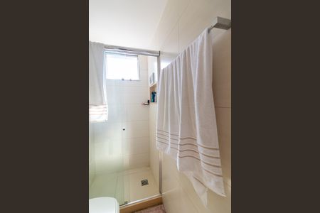 Banheiro de apartamento à venda com 2 quartos, 52m² em Jardim Sulacap, Rio de Janeiro