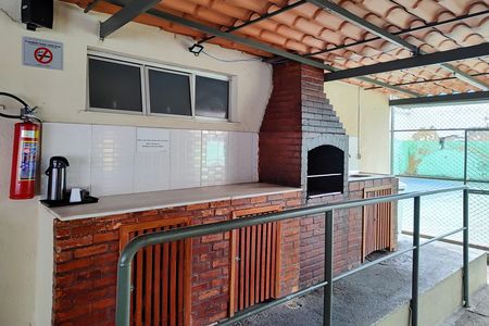 Área comum - Churrasqueira de apartamento para alugar com 2 quartos, 71m² em Brasilândia, São Gonçalo