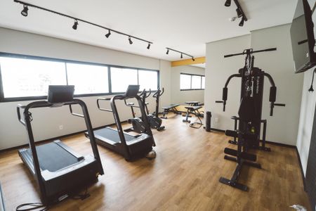 Área comum - Academia de apartamento para alugar com 2 quartos, 44m² em Vila Pauliceia, São Paulo