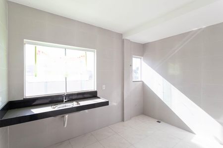 Cozinha e Área de Serviço de apartamento à venda com 2 quartos, 73m² em Nacional, Contagem