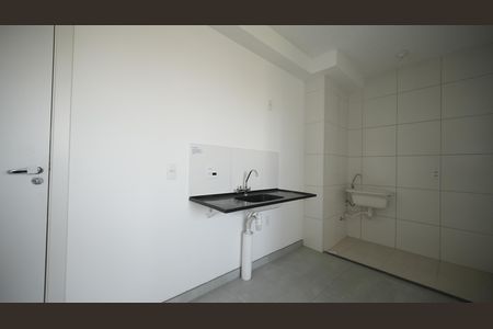 Cozinha de apartamento para alugar com 2 quartos, 35m² em Santa Maria, Santo André