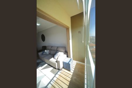 Varanda da Sala  de apartamento à venda com 3 quartos, 67m² em Vila Santa Cassia, São Bernardo do Campo