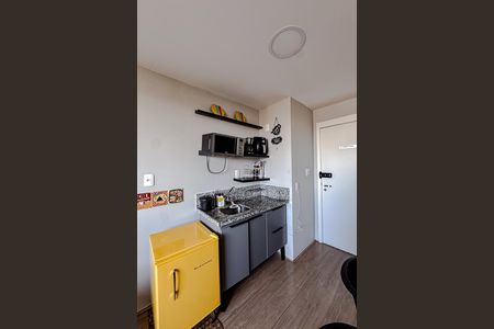 Cozinha de kitnet/studio à venda com 1 quarto, 19m² em Brás, São Paulo