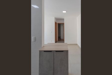 Cozinha de apartamento para alugar com 2 quartos, 43m² em Parque Industrial, Campinas