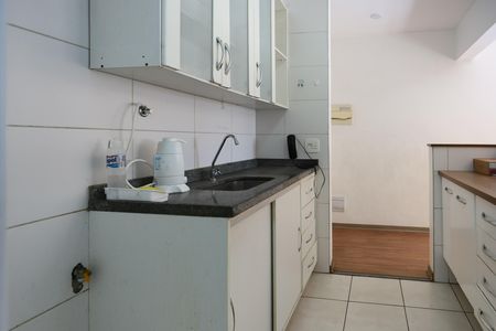cozinha  de apartamento à venda com 3 quartos, 73m² em Vila Sonia do Taboao, Taboão da Serra