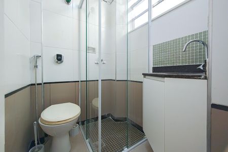 Banheiro de kitnet/studio à venda com 1 quarto, 33m² em Centro, Rio de Janeiro