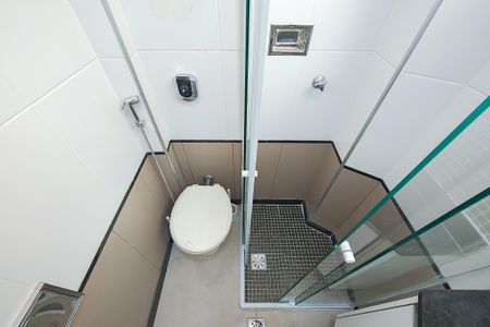 Banheiro de kitnet/studio à venda com 1 quarto, 33m² em Centro, Rio de Janeiro