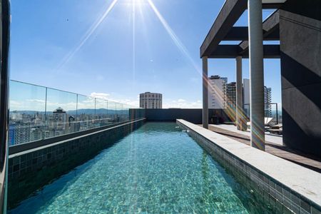 Área comum - Piscina de apartamento para alugar com 2 quartos, 37m² em Consolação, São Paulo