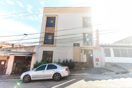 Fachada + Placa de apartamento para alugar com 2 quartos, 80m² em Vila Campanela, São Paulo