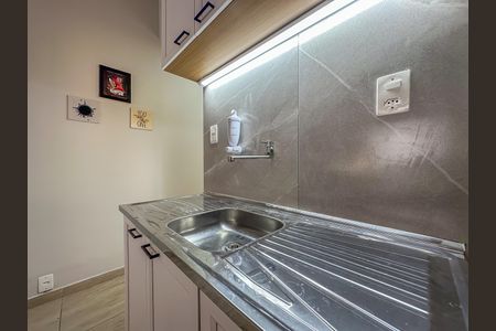 Studio à venda com 33m², 1 quarto e sem vaga