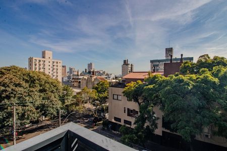 Vista de kitnet/studio para alugar com 1 quarto, 27m² em Mont’serrat, Porto Alegre
