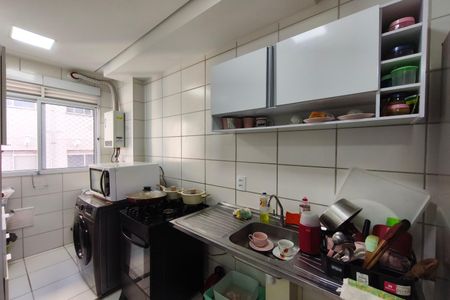 Cozinha de apartamento para alugar com 2 quartos, 44m² em Jardim do Lago Ii, Campinas