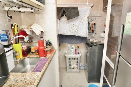 Cozinha e Área de Serviço de apartamento à venda com 3 quartos, 56m² em Alto Caiçaras, Belo Horizonte