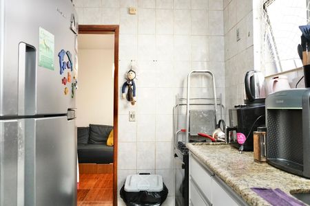 Cozinha e Área de Serviço de apartamento à venda com 3 quartos, 56m² em Alto Caiçaras, Belo Horizonte