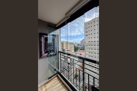 Varanda da Sala de apartamento para alugar com 2 quartos, 54m² em Quarta Parada, São Paulo