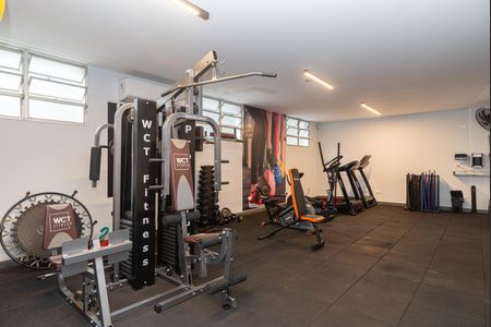 Apartamento para alugar com 128m², 3 quartos e 2 vagas Apartamento para alugar com 128m², 3 quartos e 2 vagasÁrea comum - Academia