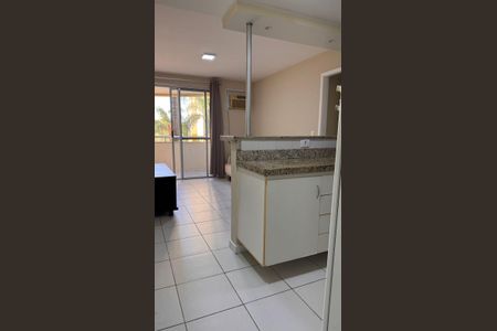 Cozinha de apartamento para alugar com 1 quarto, 40m² em Barra da Tijuca, Rio de Janeiro