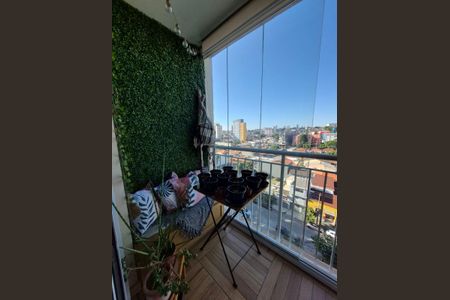 Varanda de apartamento à venda com 2 quartos, 52m² em Vila Santana, São Paulo