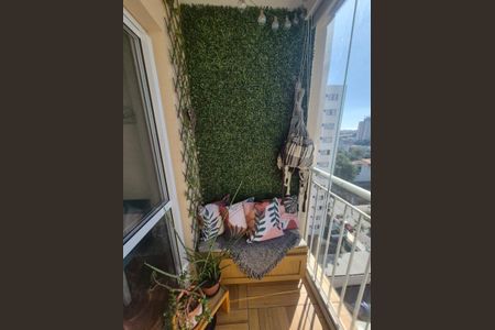 Varanda de apartamento à venda com 2 quartos, 52m² em Vila Santana, São Paulo