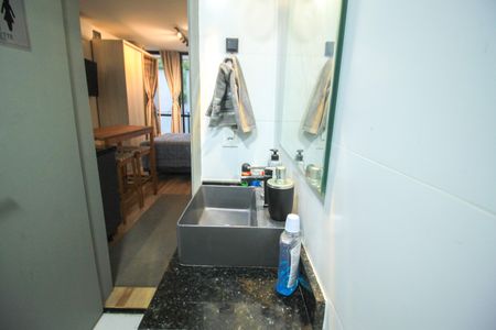 Studio à venda com 26m², 1 quarto e sem vaga