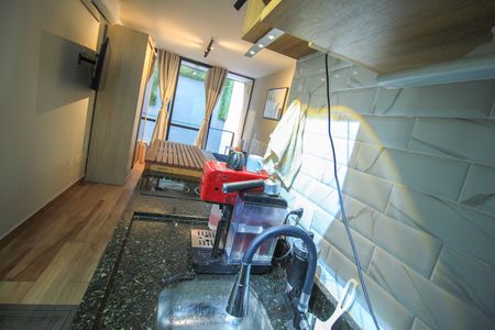Studio à venda com 26m², 1 quarto e sem vaga