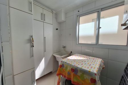 Área de Serviço de apartamento à venda com 3 quartos, 110m² em Campestre, Santo André