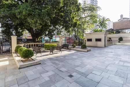 Área comum de apartamento para alugar com 2 quartos, 70m² em Cidade Monções, São Paulo