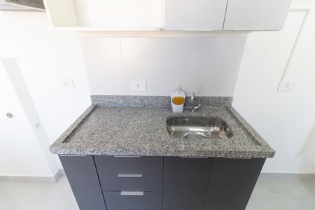 Cozinha  de apartamento à venda com 2 quartos, 34m² em Sacomã, São Paulo