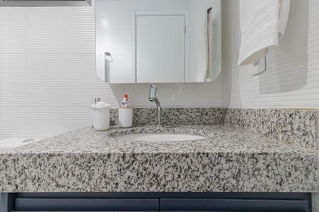 Studio para alugar com 39m², 1 quarto e sem vaga Studio para alugar com 39m², 1 quarto e sem vagaBanheiro