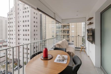 Studio para alugar com 39m², 1 quarto e sem vaga Studio para alugar com 39m², 1 quarto e sem vagaSacada