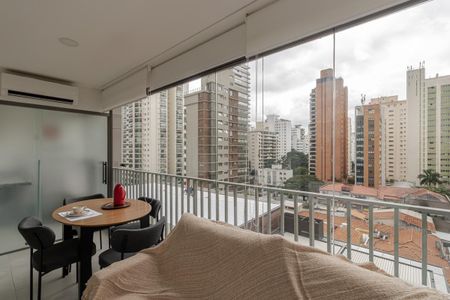 Studio para alugar com 39m², 1 quarto e sem vaga Studio para alugar com 39m², 1 quarto e sem vagaSacada
