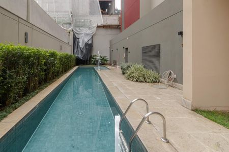 Área comum - Piscina de kitnet/studio para alugar com 1 quarto, 39m² em Vila Nova Conceição, São Paulo