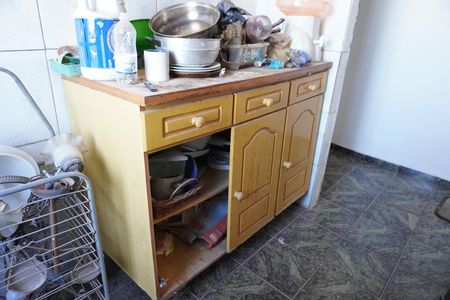 Cozinha de apartamento à venda com 2 quartos, 44m² em Vila Robertina, São Paulo