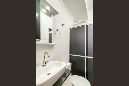 Banheiro  de apartamento para alugar com 1 quarto, 49m² em Burgo Paulista, São Paulo