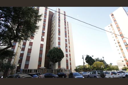 Fachada do bloco de apartamento à venda com 3 quartos, 80m² em Nova Gameleira, Belo Horizonte