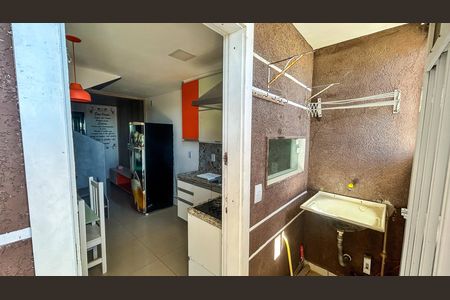 Cozinha de casa para alugar com 2 quartos, 40m² em Unamar, Cabo Frio