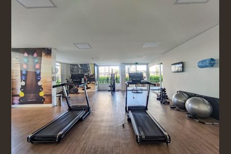 Área comum - Academia de apartamento para alugar com 1 quarto, 53m² em Vila Mascote, São Paulo