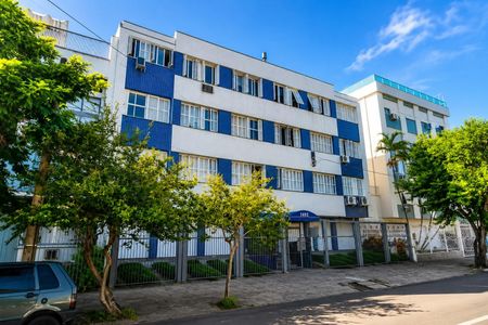 Fachada de apartamento para alugar com 1 quarto, 50m² em Menino Deus, Porto Alegre