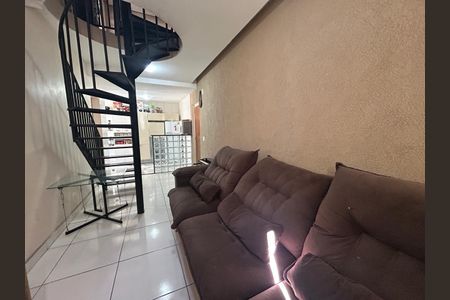 Sala de apartamento à venda com 2 quartos, 84m² em São Benedito, Belo Horizonte