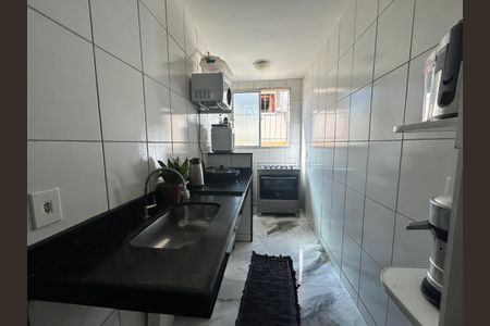 Cozinha de apartamento à venda com 2 quartos, 84m² em São Benedito, Belo Horizonte