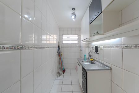 Cozinha de apartamento para alugar com 1 quarto, 35m² em Bela Vista, São Paulo