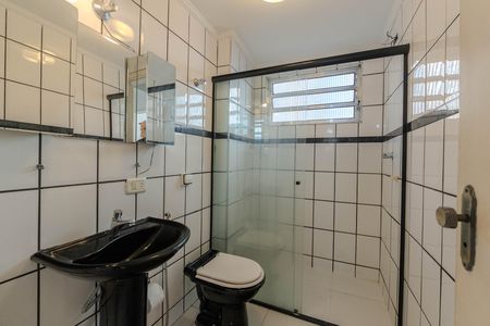 Banheiro de apartamento para alugar com 1 quarto, 35m² em Bela Vista, São Paulo
