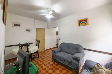 Sala de apartamento para alugar com 1 quarto, 50m² em Canto do Forte, Praia Grande