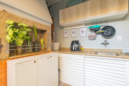 Casa de condomínio à venda com 89m², 3 quartos e 2 vagas Casa de condomínio à venda com 89m², 3 quartos e 2 vagasVaranda gourmet