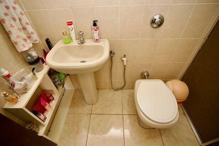 Banheiro da Suíte de casa à venda com 3 quartos, 280m² em Santa Cruz (barreiro), Belo Horizonte