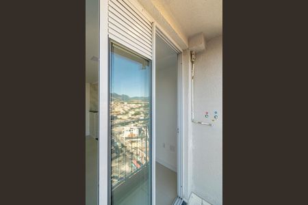 Varanda da Sala de apartamento à venda com 1 quarto, 38m² em Bonsucesso, Rio de Janeiro