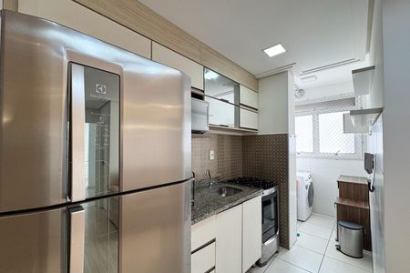 Cozinha de apartamento para alugar com 2 quartos, 56m² em Planalto, São Bernardo do Campo