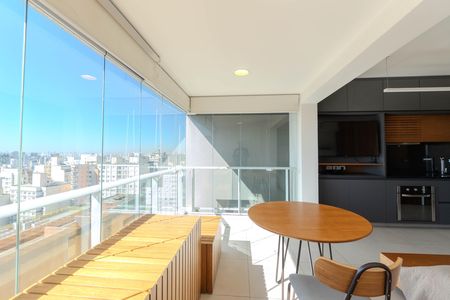 Sacada de kitnet/studio para alugar com 1 quarto, 35m² em Consolação, São Paulo