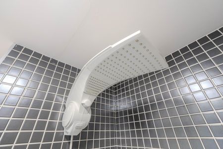Studio para alugar com 35m², 1 quarto e 1 vaga Studio para alugar com 35m², 1 quarto e 1 vagaBanheiro